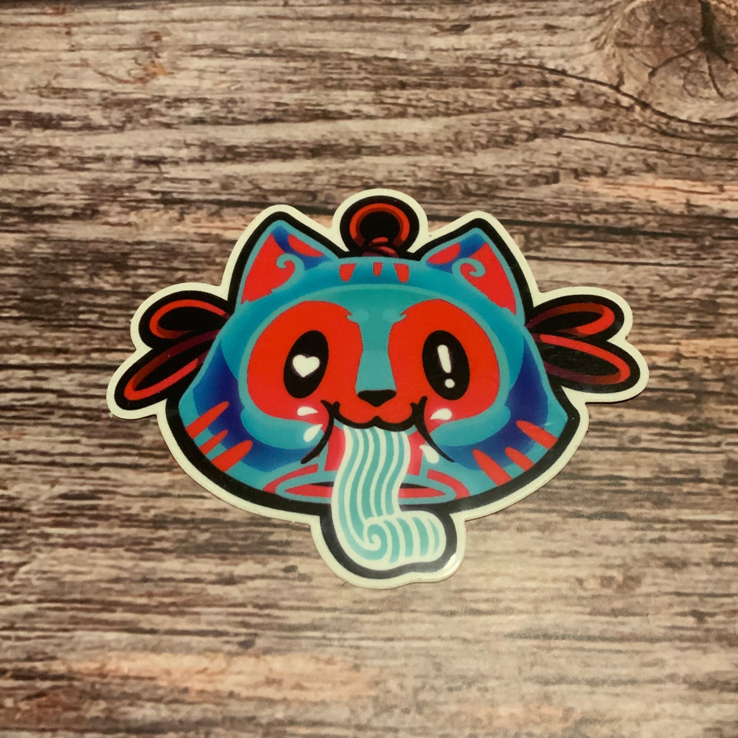 Noodle Cat Sticker