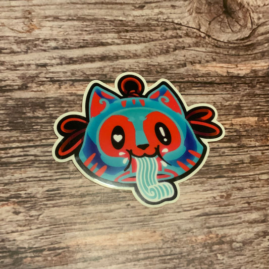 Noodle Cat Sticker