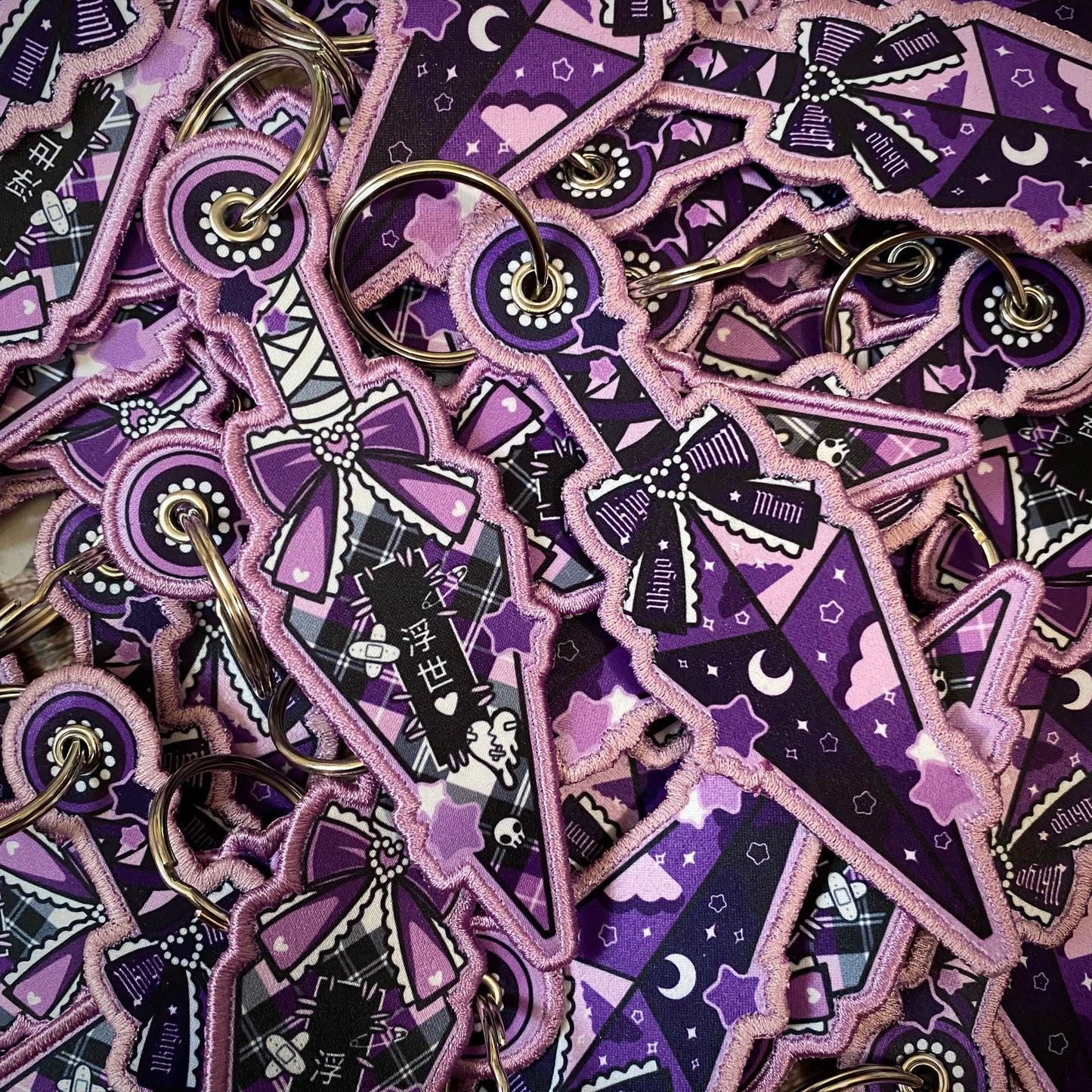 Midnight Kunai Keychain