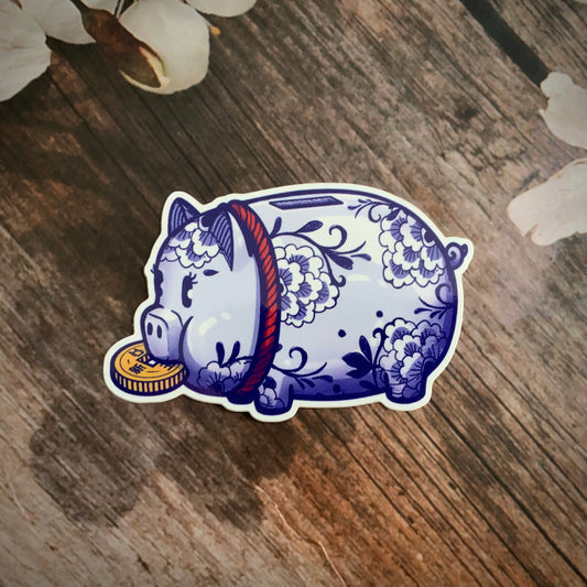 Piggy Bank Sticker