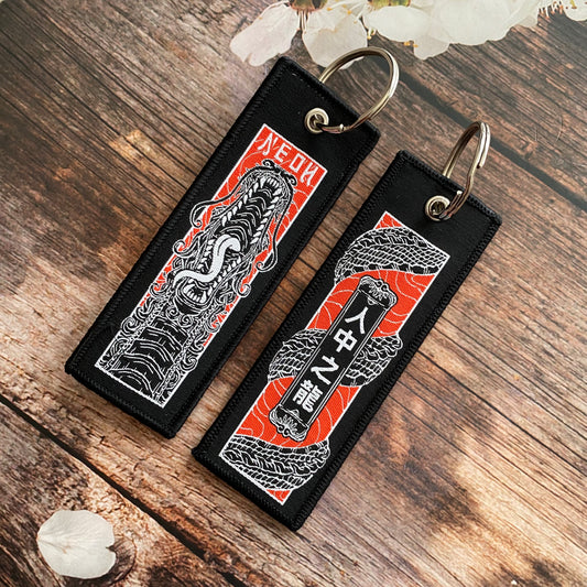 "Dragon Among Men" Keychain